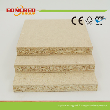 E1 / E2 Raw Chipboard / panneau de particules pour meubles